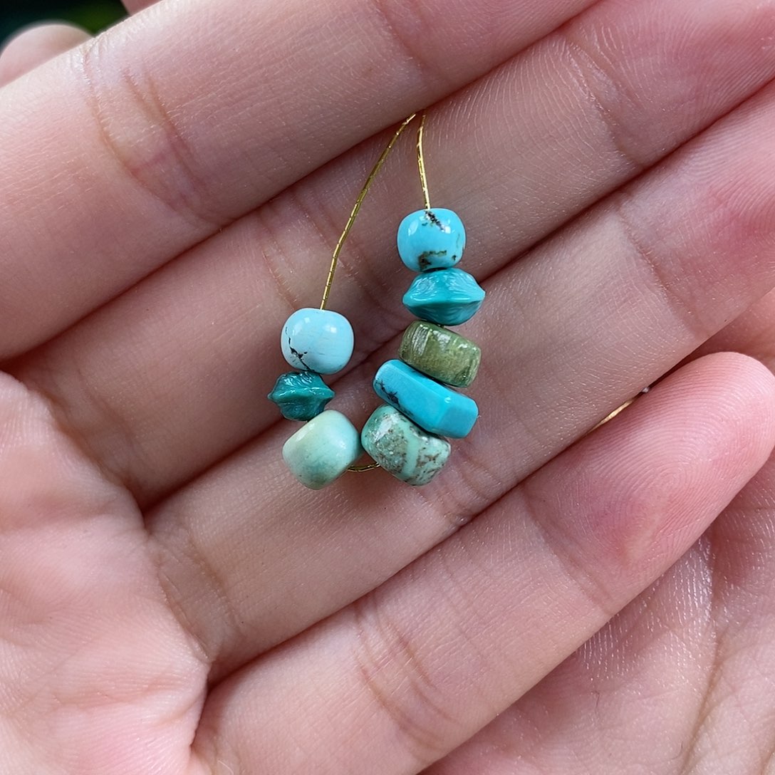 绿松石珠宝奇石未镶嵌