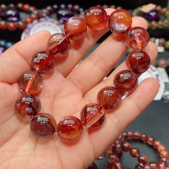 水晶手链未镶嵌浇花手链