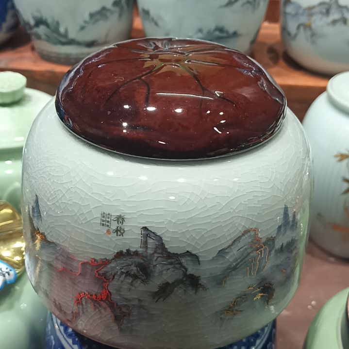 其他陶瓷茶叶罐密封高温