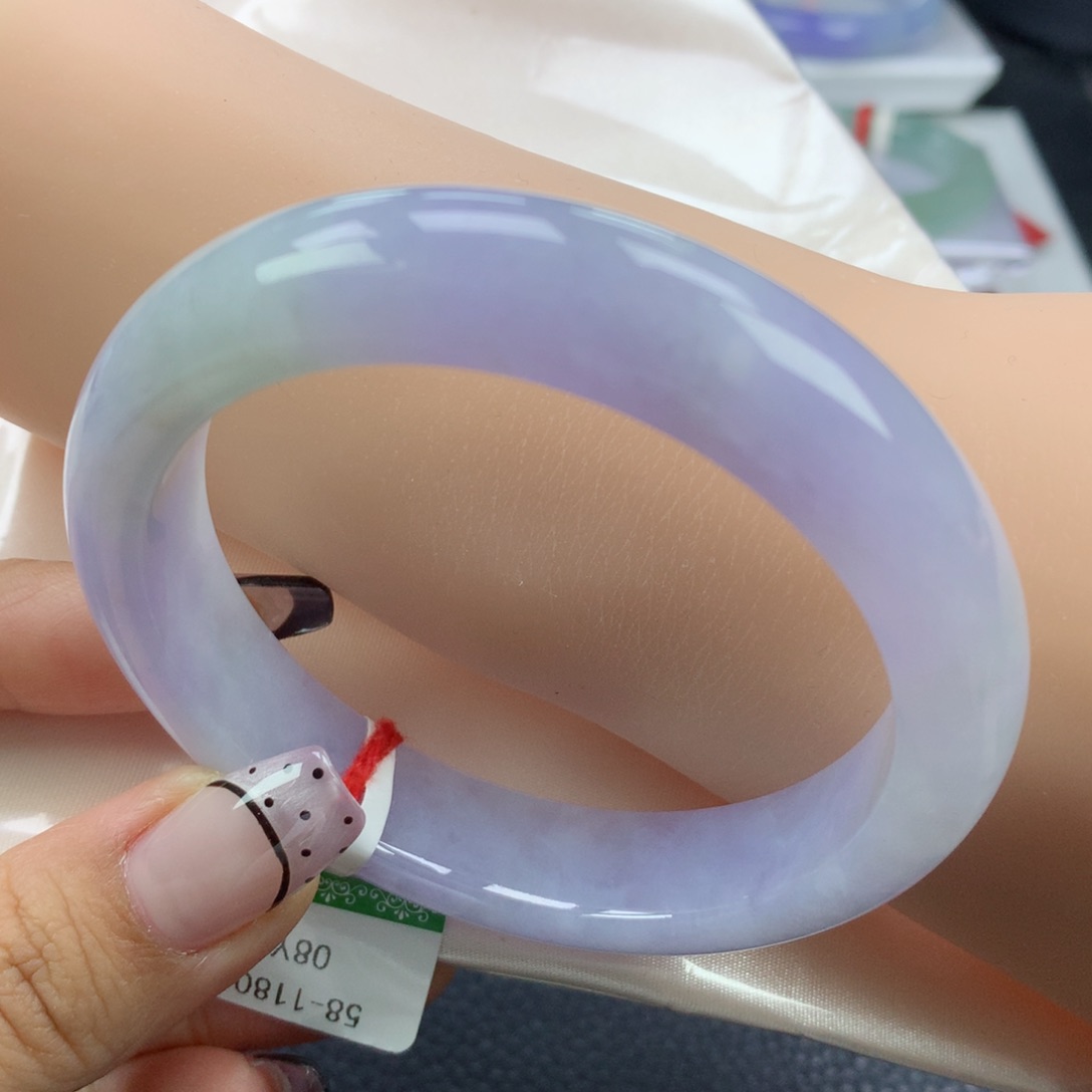 翡翠手镯未镶嵌58➕