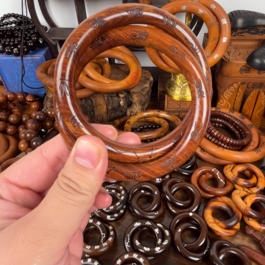 天***为枣木枣木老料乾坤圈十字70