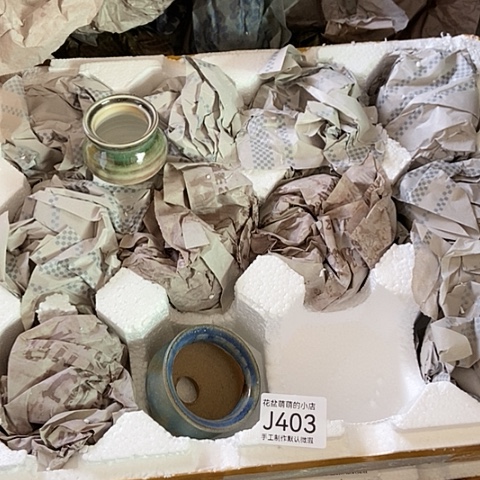 紫砂花盆403蒙眼口径3到5左右