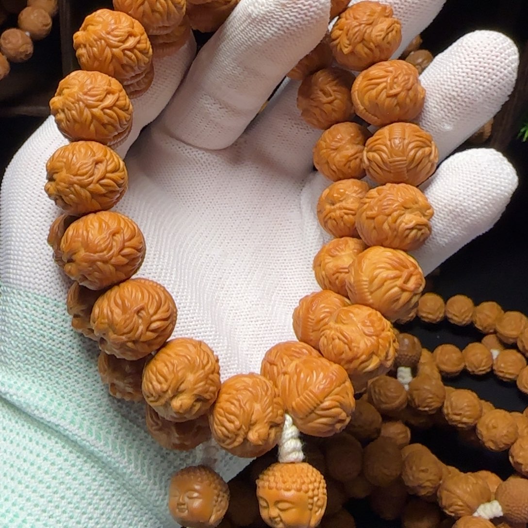 小***天猴头核桃吊坠猴头