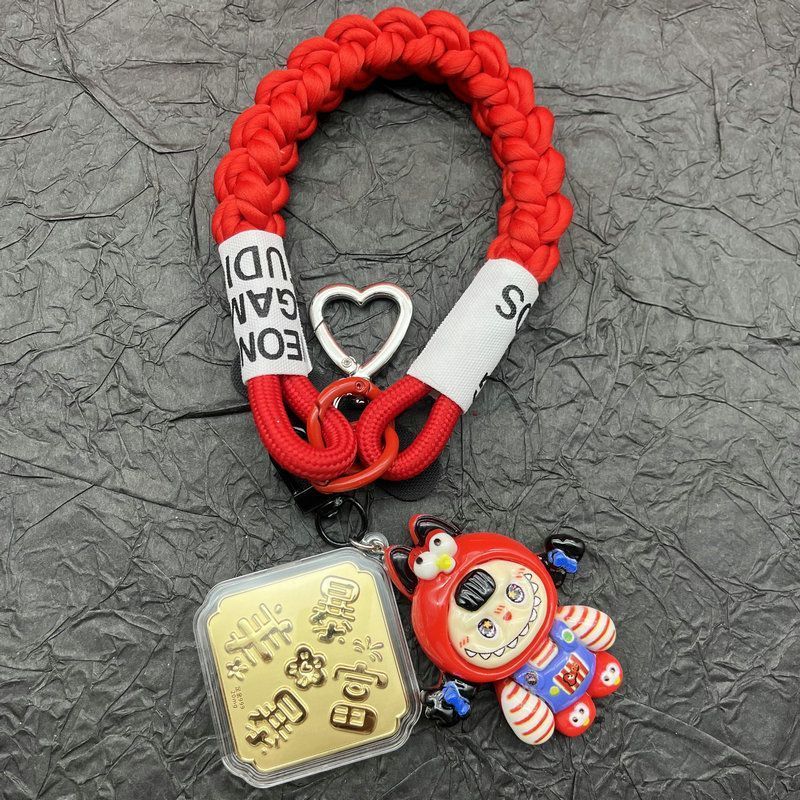 新品钥匙扣包包挂件金饰品0678