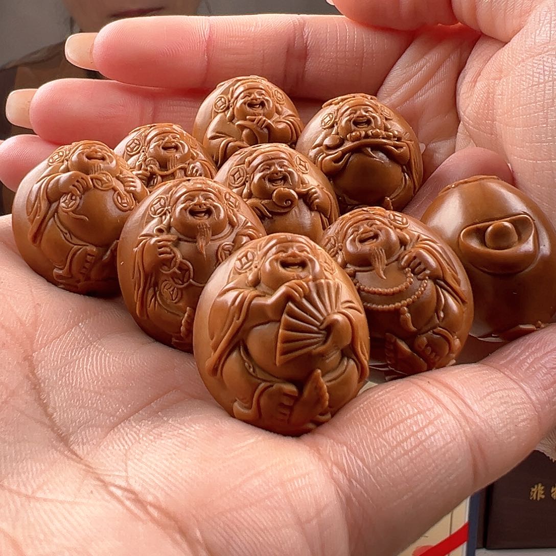橄榄核手串/手链入***员橄榄核雕橄榄核