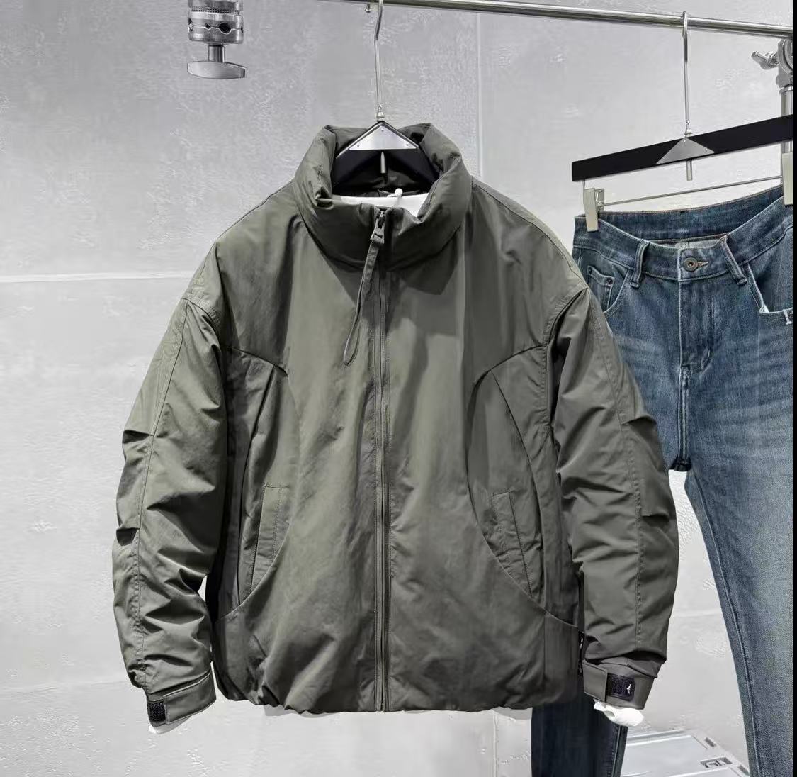 （矮哥）专属简约三防立领羽绒服上衣-11男士休闲冬季保暖秋冬