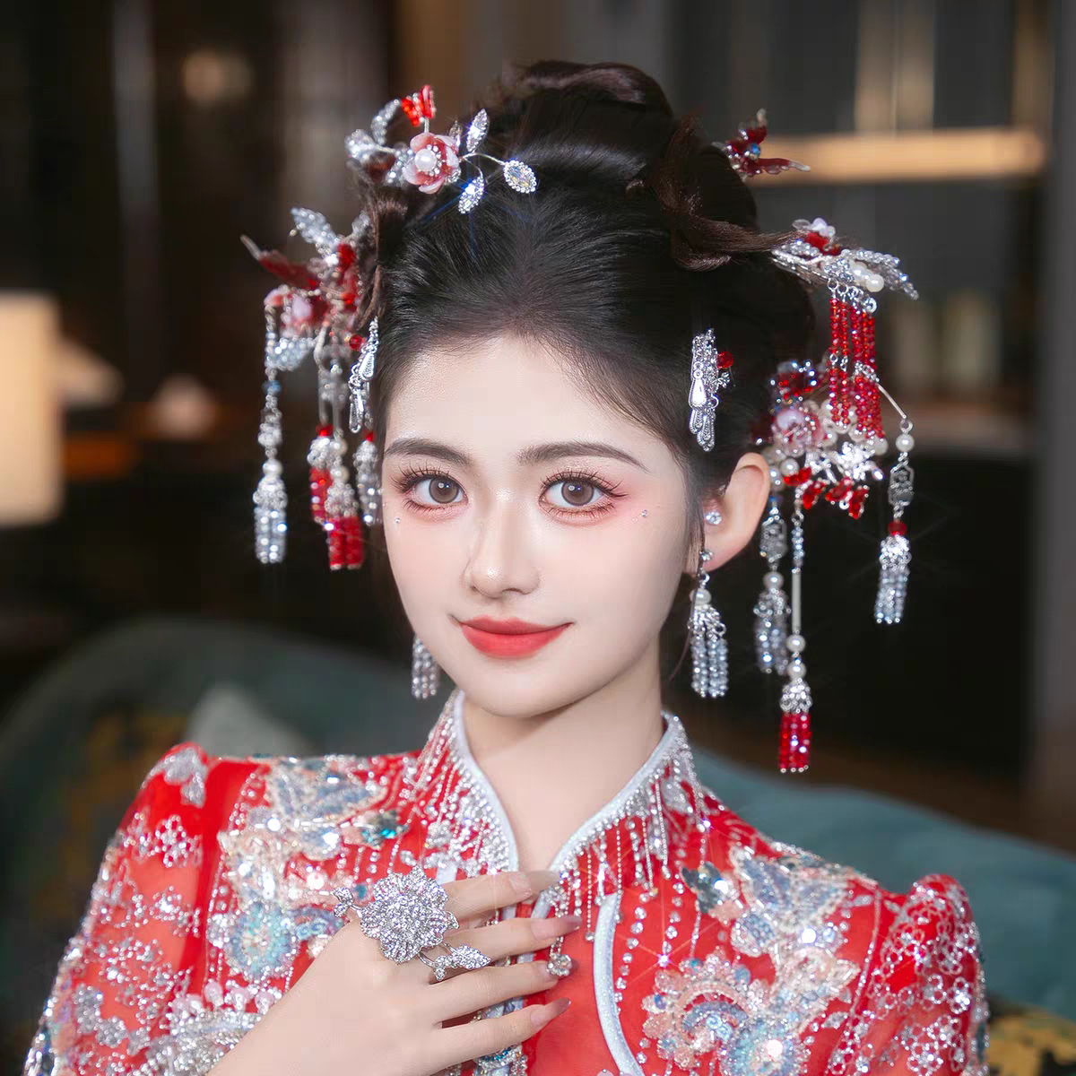 新娘头饰大气婚饰233