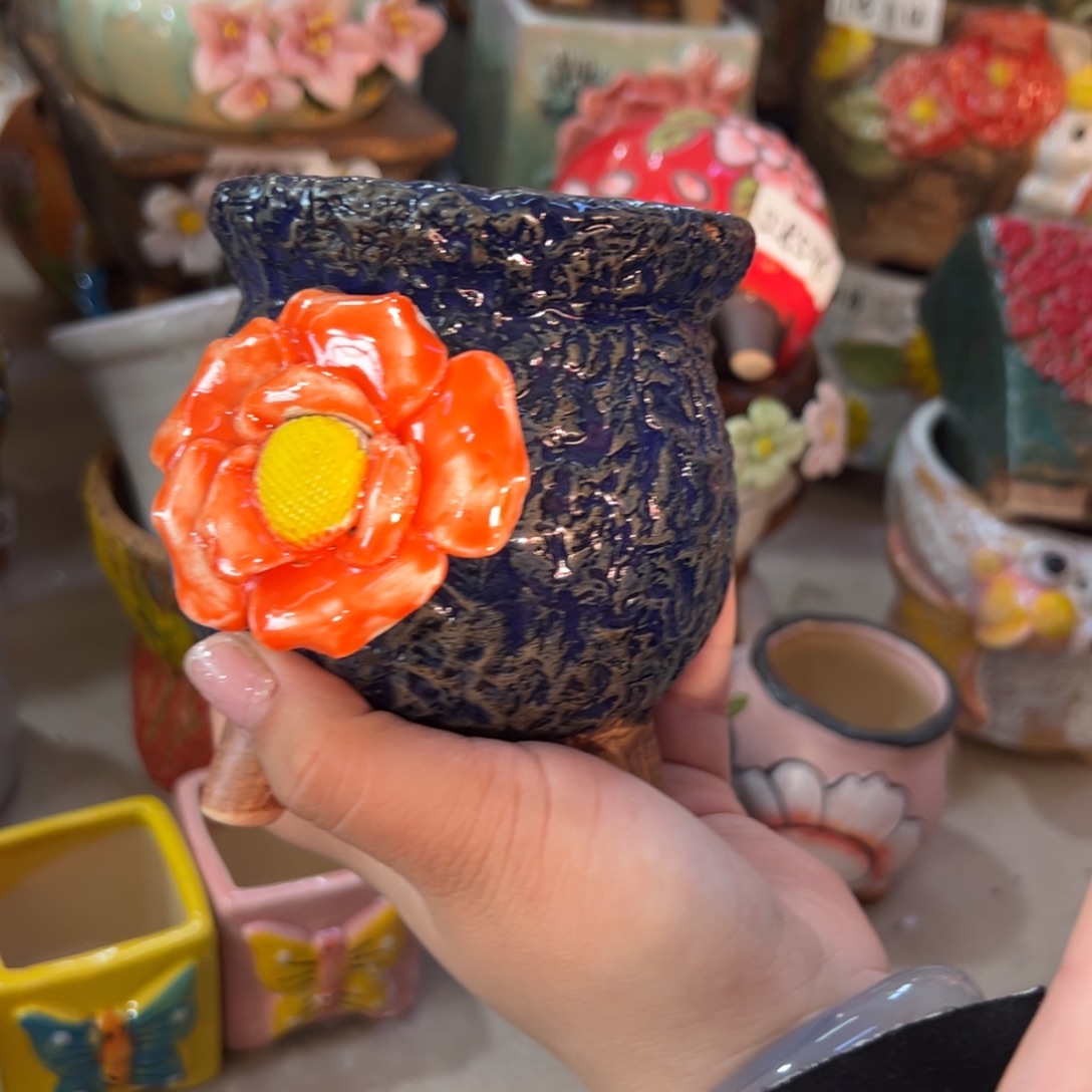 满20米秒退拉黑花盆