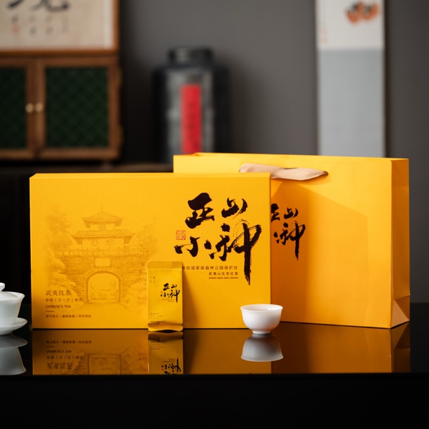 【节日茶礼】2025新茶武夷红茶正山小种送礼高级茶叶礼盒送礼茶叶