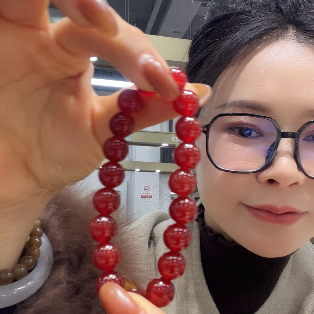 玛瑙/玉髓合金手链