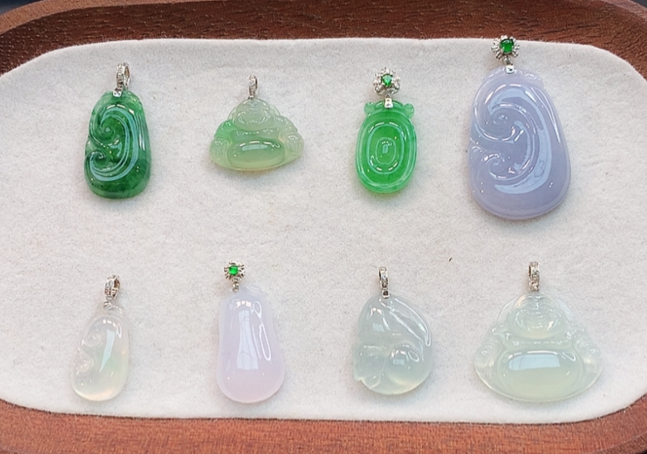 18K金镶嵌翡翠礼包2-多样性发其一