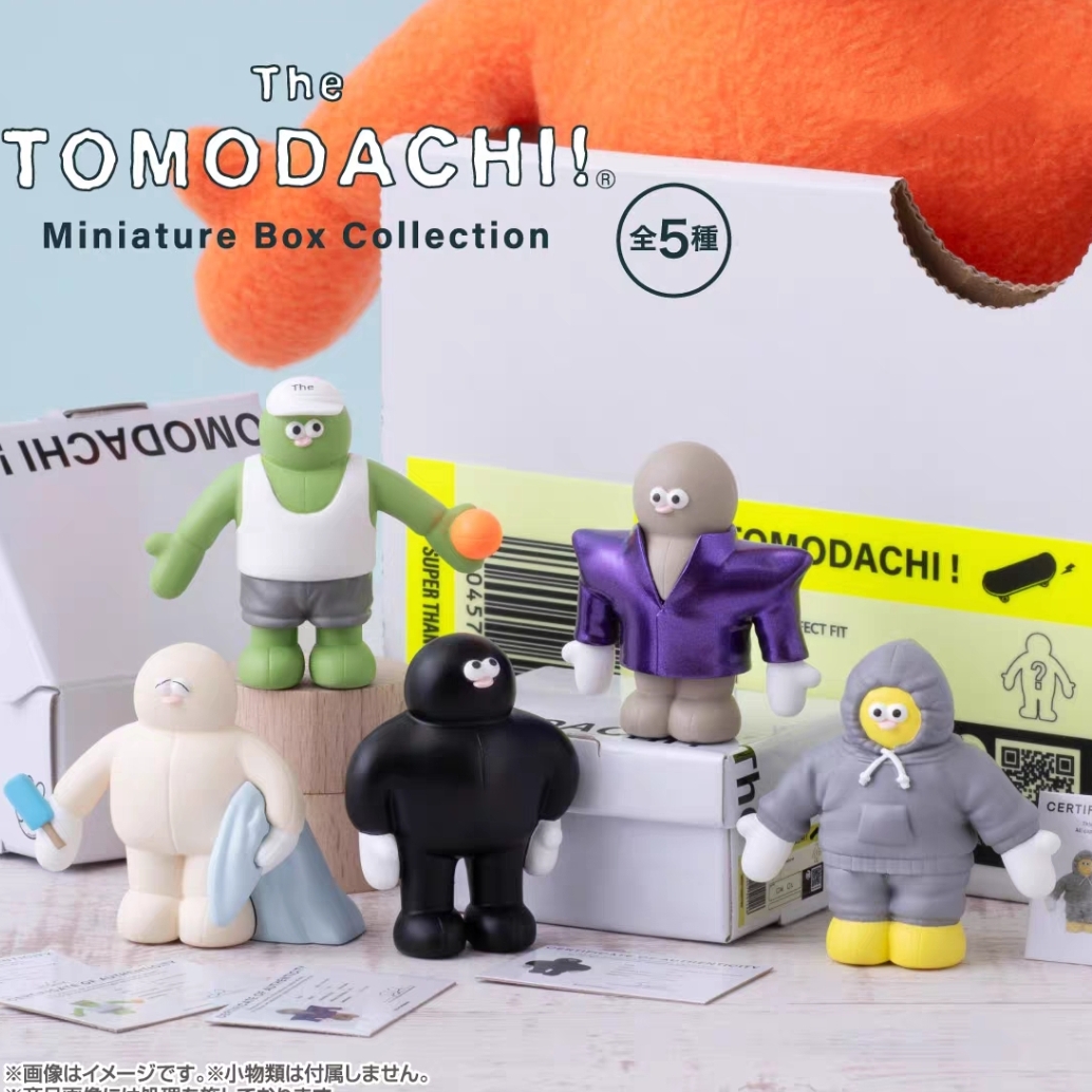 The TOMODACHI 朋友们公仔摆件 扭蛋（一款）