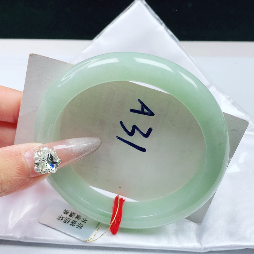 【闪购商品】翡翠手镯未镶嵌60.6圈