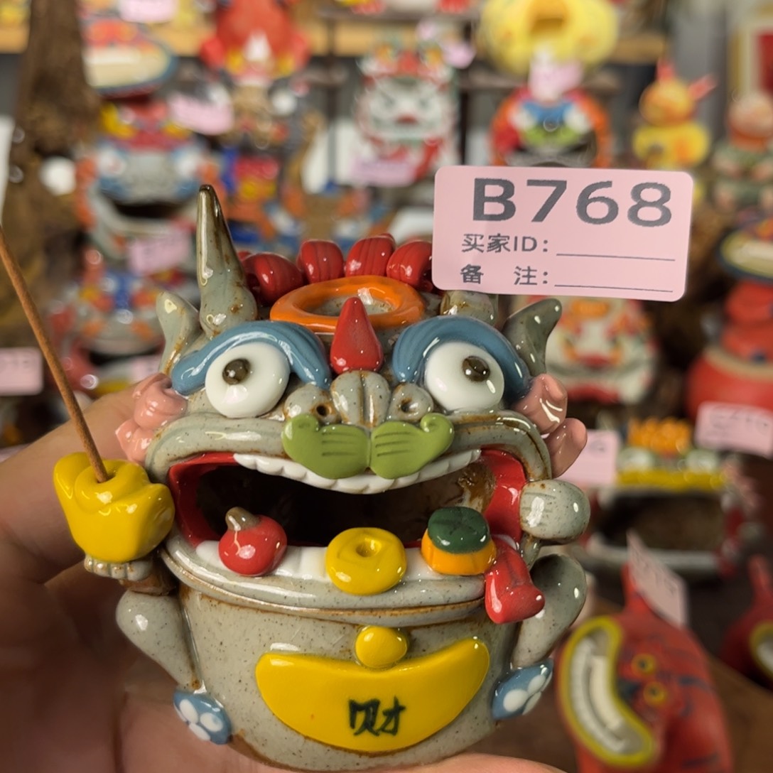 泥塑纯手工茶宠摆件