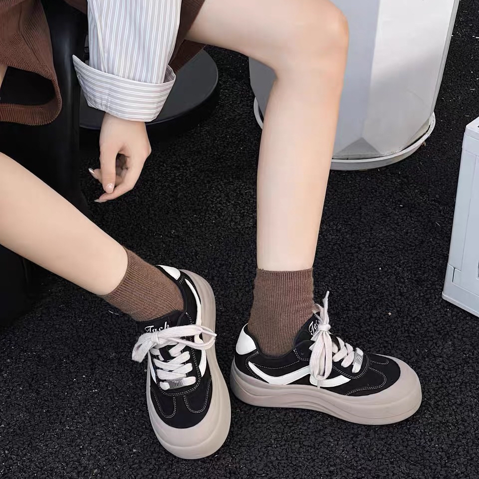 轩轩家【丑萌德训】时尚百搭ins低帮韩版潮流休闲鞋