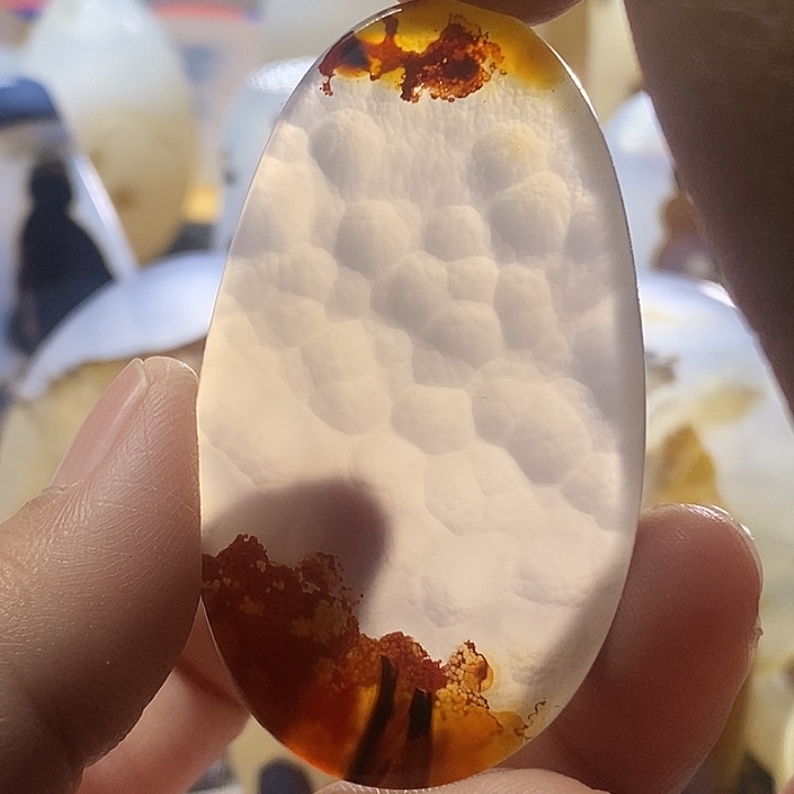 未镶嵌颈饰玛瑙/玉髓大*