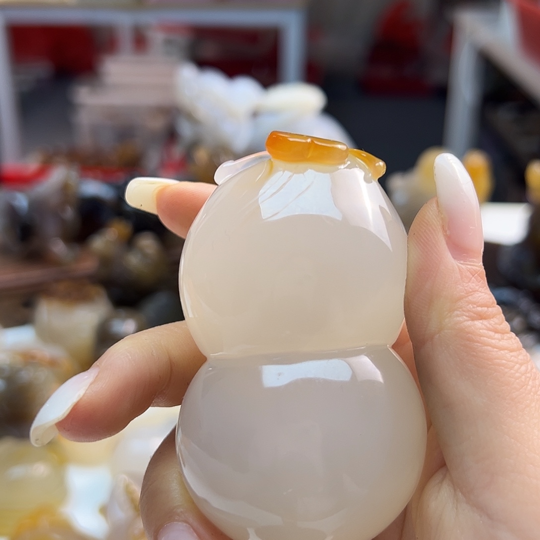 玛瑙/玉髓未镶嵌吊坠(不含链)