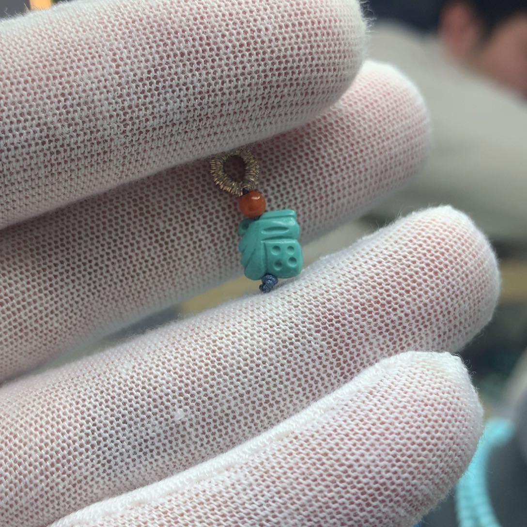 绿松石挂件未镶嵌