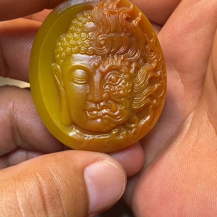 玛瑙/玉髓战国红挂坠未镶嵌涤*