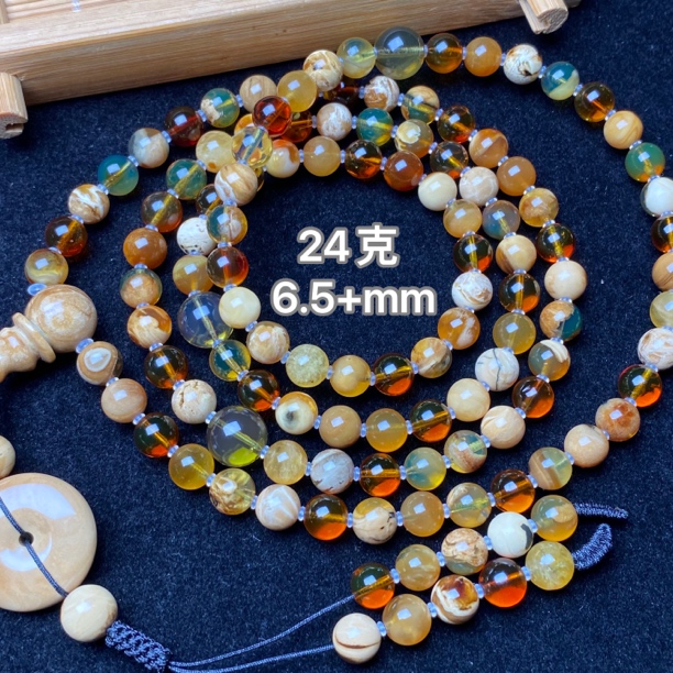 【小伊琥珀】24克蜜宝仙宝108