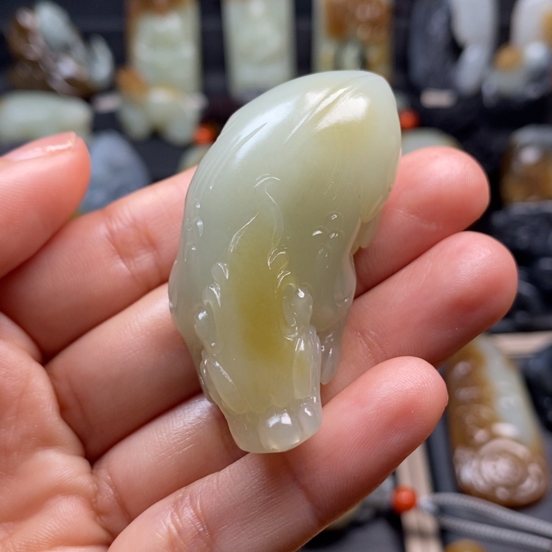 和田玉挂件未镶嵌