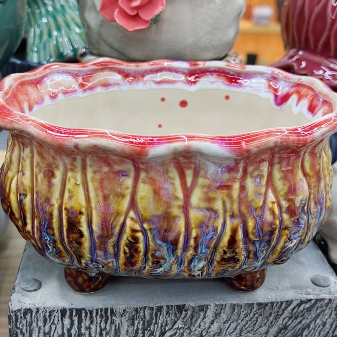 【闪购商品】陶瓷花盆