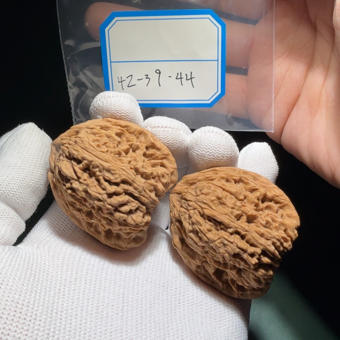 吊坠文玩核桃南疆村高炮凹底12