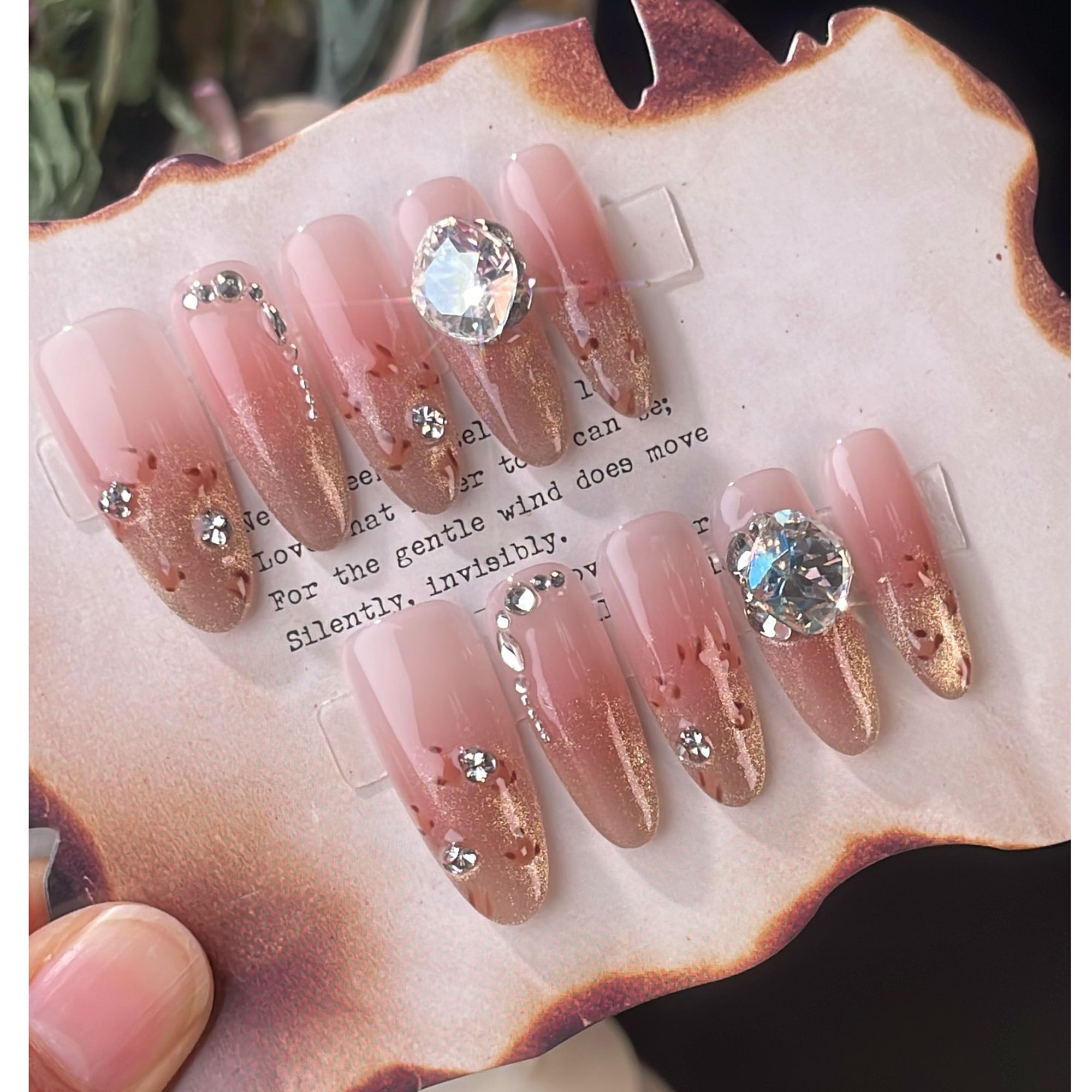 粉猫 闪闪穿戴甲