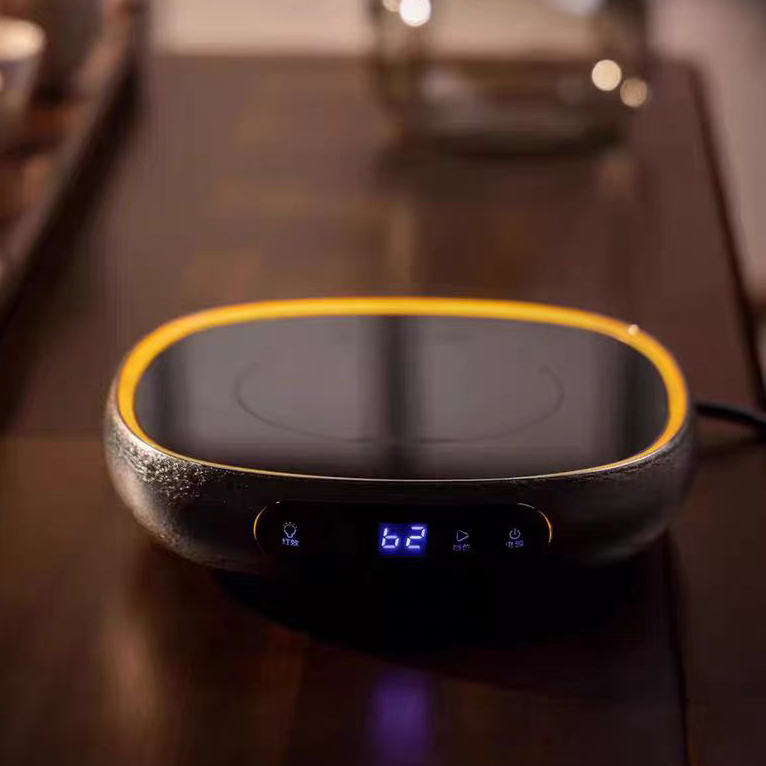 【小坐Z9电陶炉11套装】新款小坐1300瓦超薄金属外壳电陶炉茶壶套装