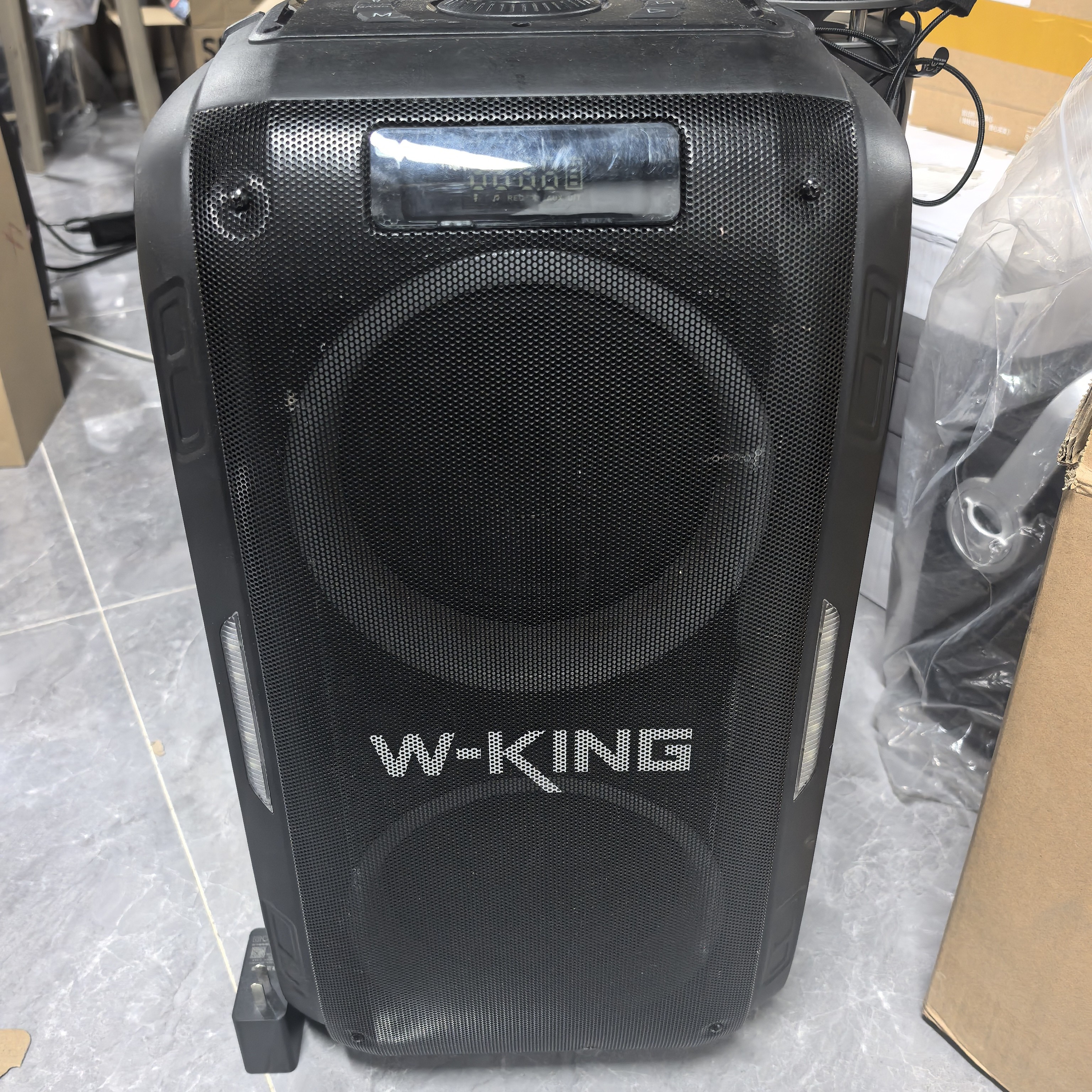 9新 W-King/维尔晶 维尔晶T9Pro黑色裸机蓝牙音响385号