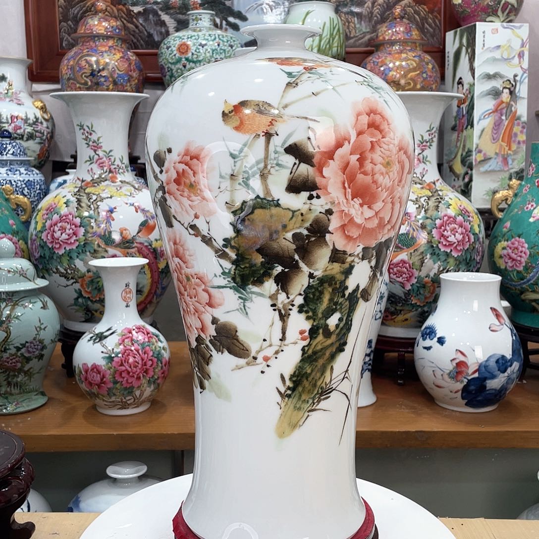 雪***人摆件陶景德镇的陶瓷