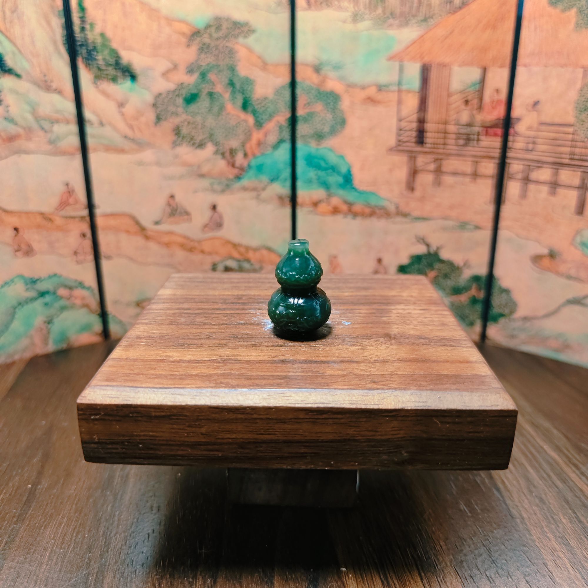 Z和田玉葫芦吊坠0832