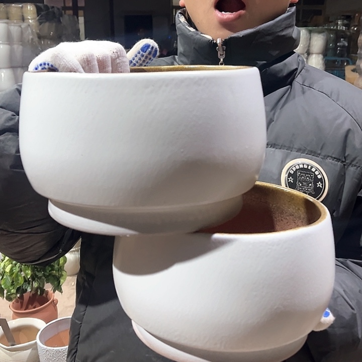 紫砂花盆高13口20———-