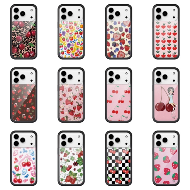 【WF樱桃系列】适用于苹果17pro壳子iphone16pro Max手机壳