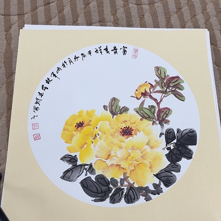 国画花鸟的故事在我50.50