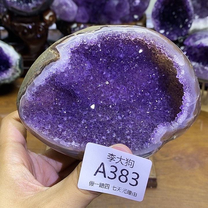 未镶嵌大型摆件（非配饰）紫晶