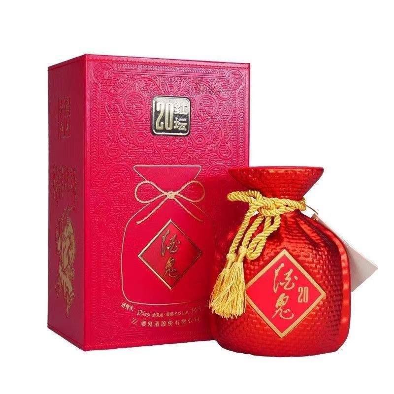 酒鬼酒红坛20 馥郁香型白酒【Z】52度500ml