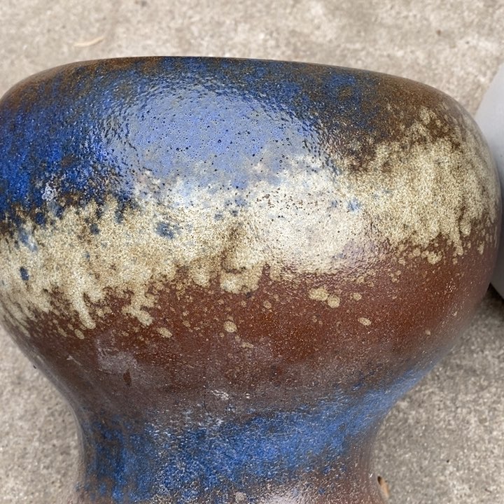 紫砂花盆高约26口约20