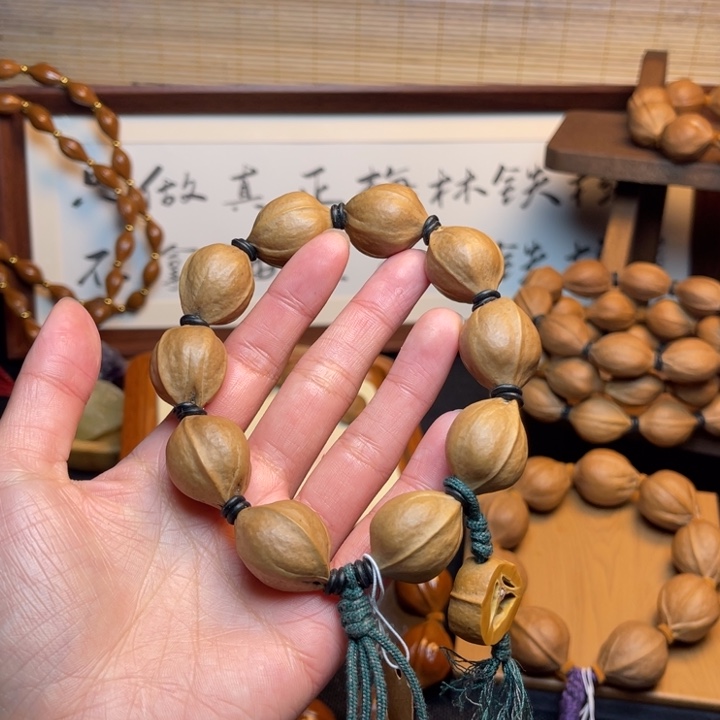 s***.橄榄核手串/手链19.25精品梅林铁核