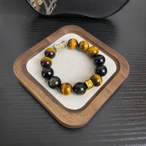 手链 【黄金瞳】阿七工作室原创设计款手串