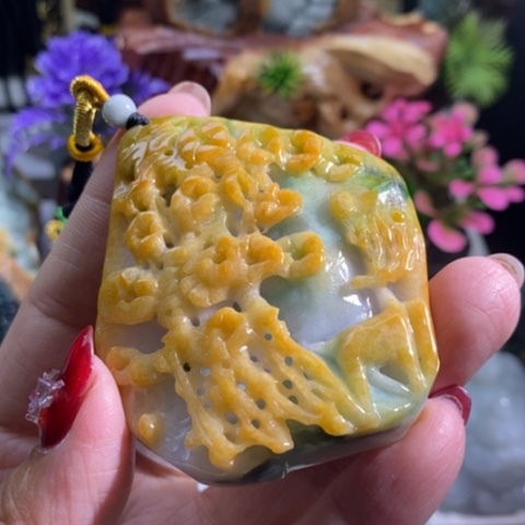 【闪购商品】颈饰未镶嵌翡翠鹿