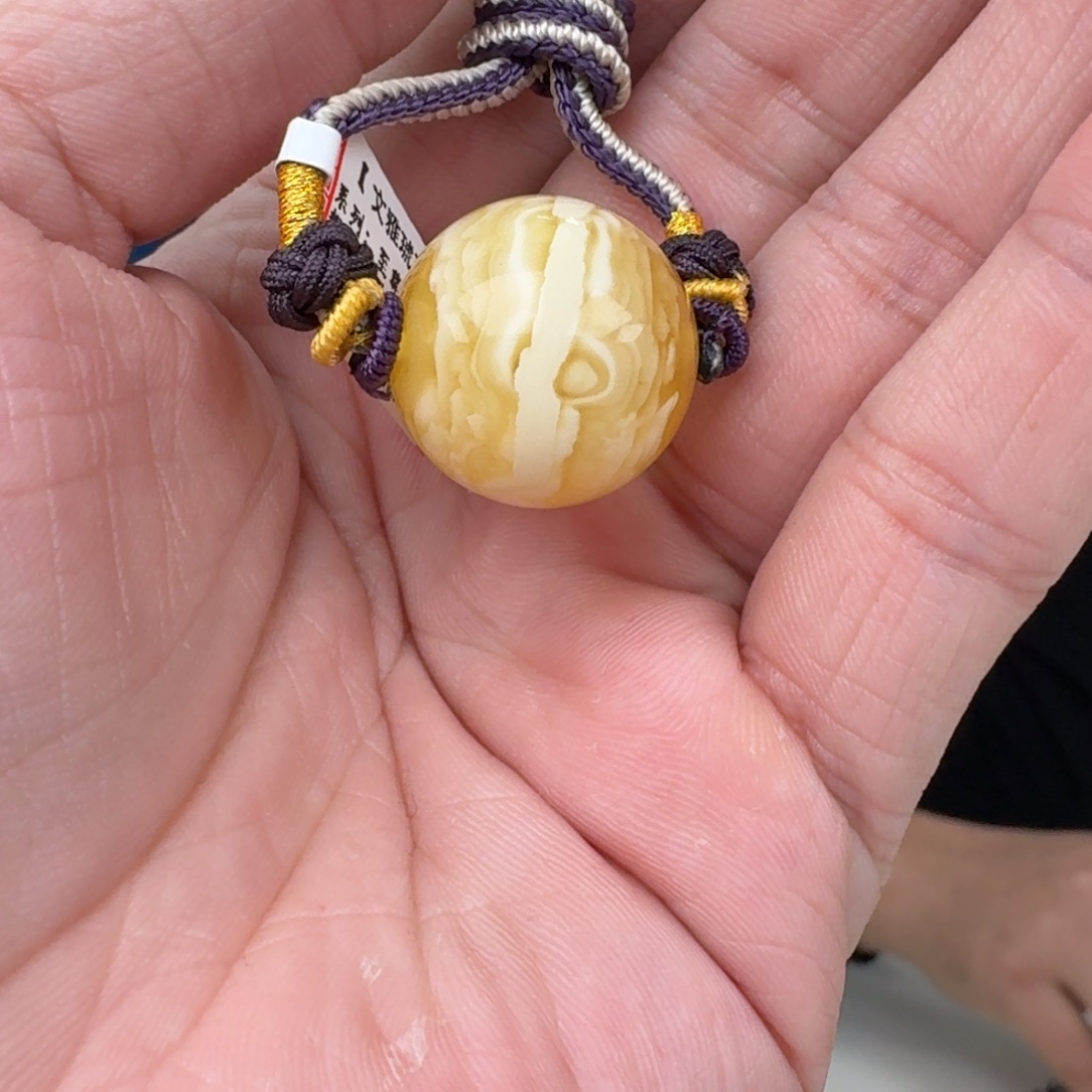 琥珀未镶嵌手链蜜蜡手串