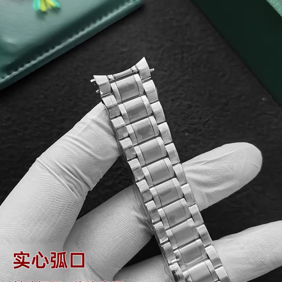 Q12【名将】适配多款手表的实心精钢表带男女通用表链