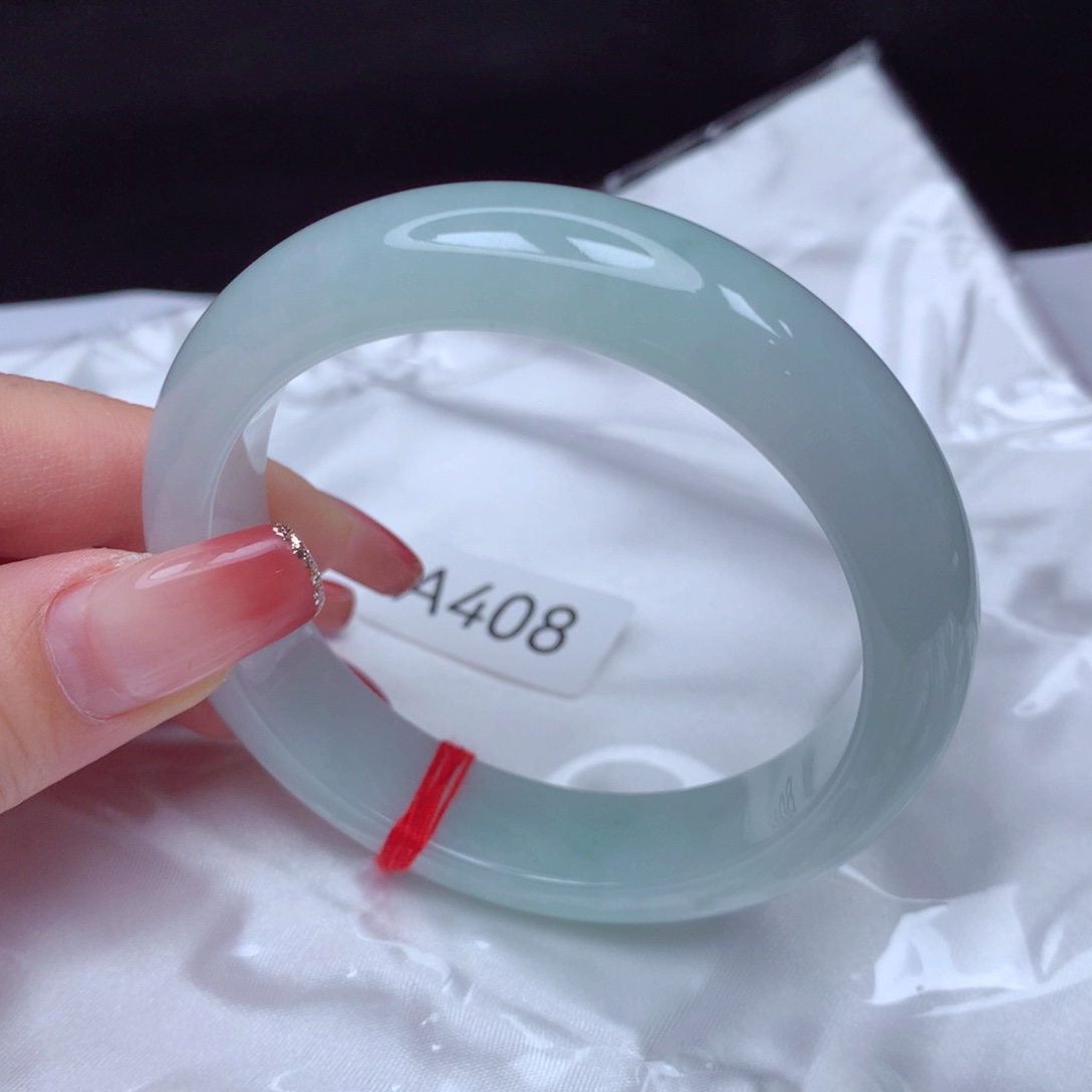 翡翠未镶嵌手镯手镯55