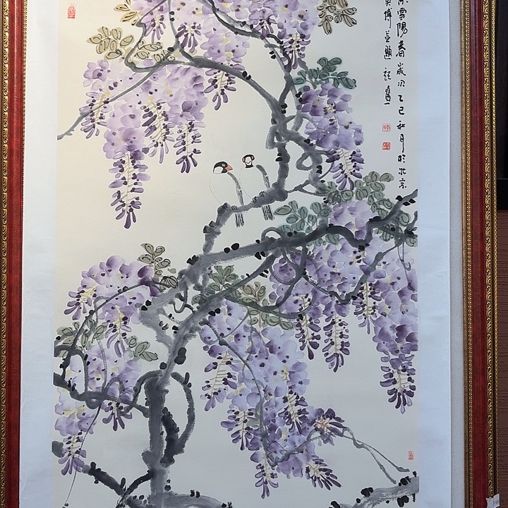 国画李奕博国画作品