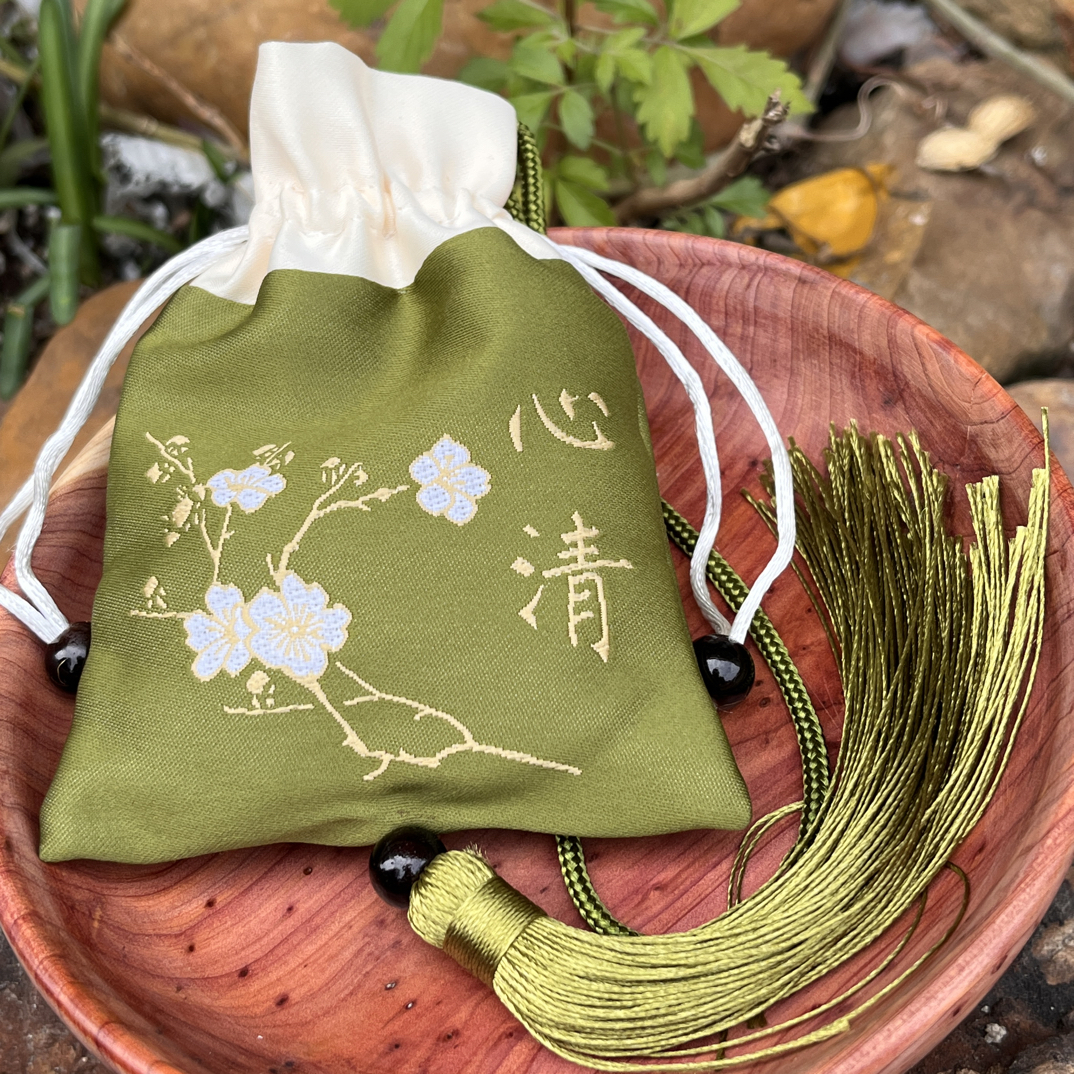 【香包颜值超高/香囊】棋楠勾丝安神助眠香包