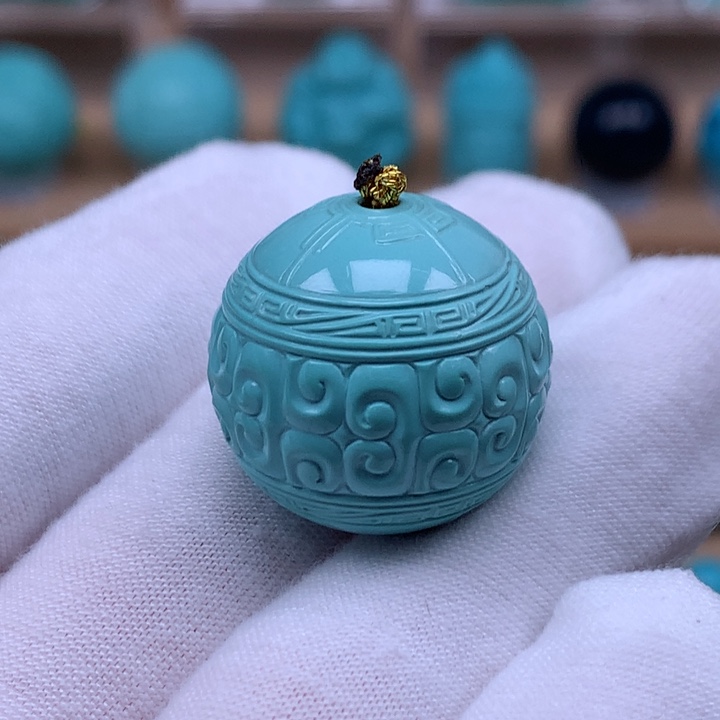 未镶嵌绿松石珠宝奇石