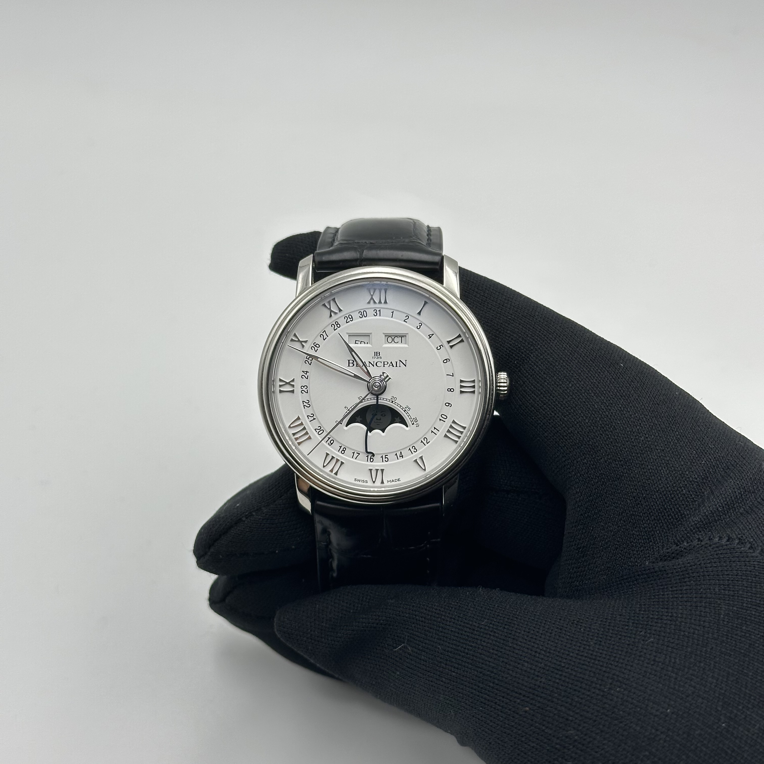 99新 宝珀 宝珀经典系列6654-1127-55B 15年全套 