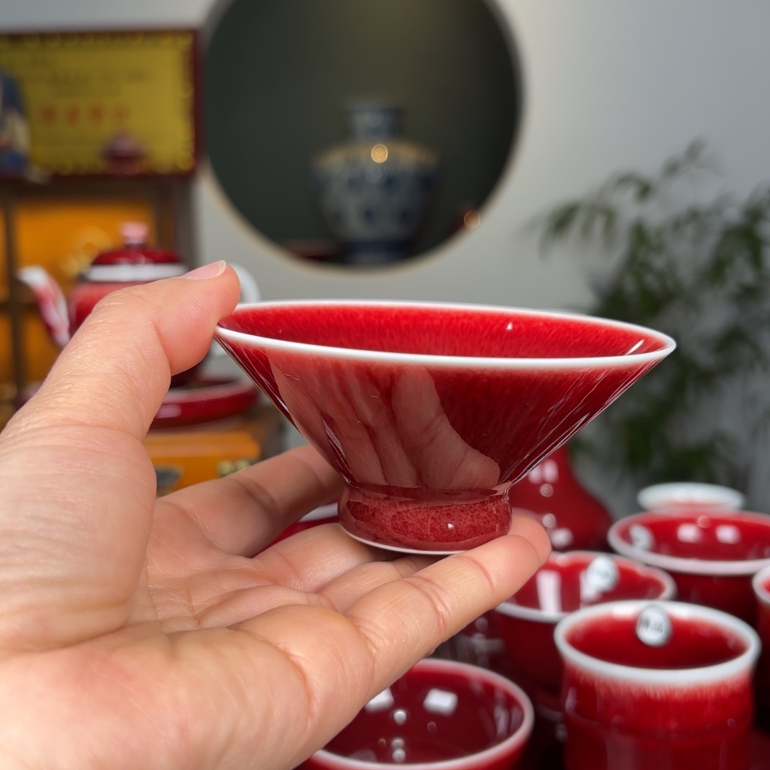 杯子景德镇原矿陶瓷杯