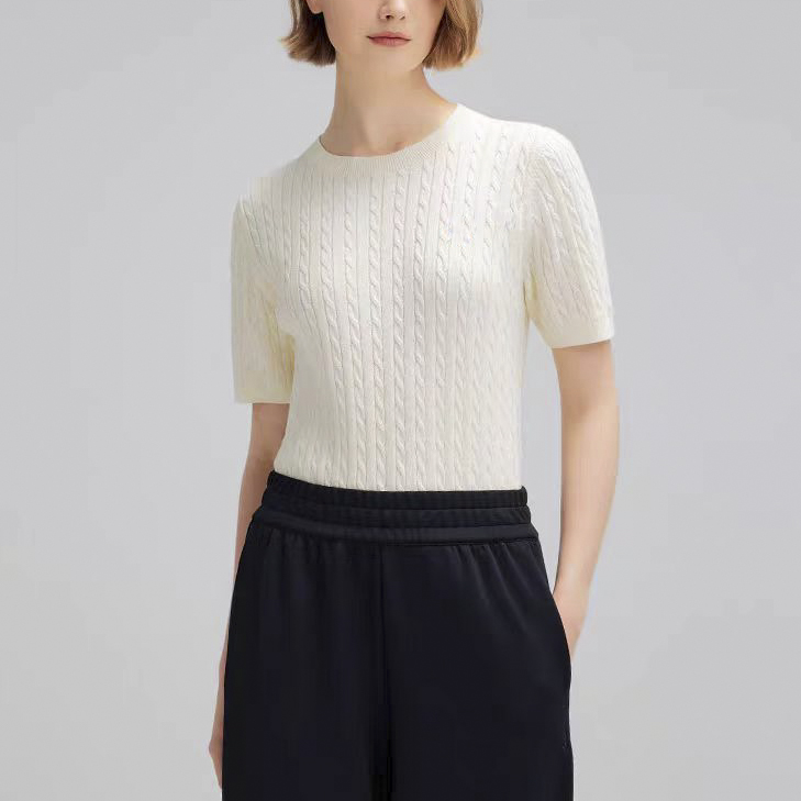 【岩-裤-子-针-衫】时尚休闲百搭夏季上衣